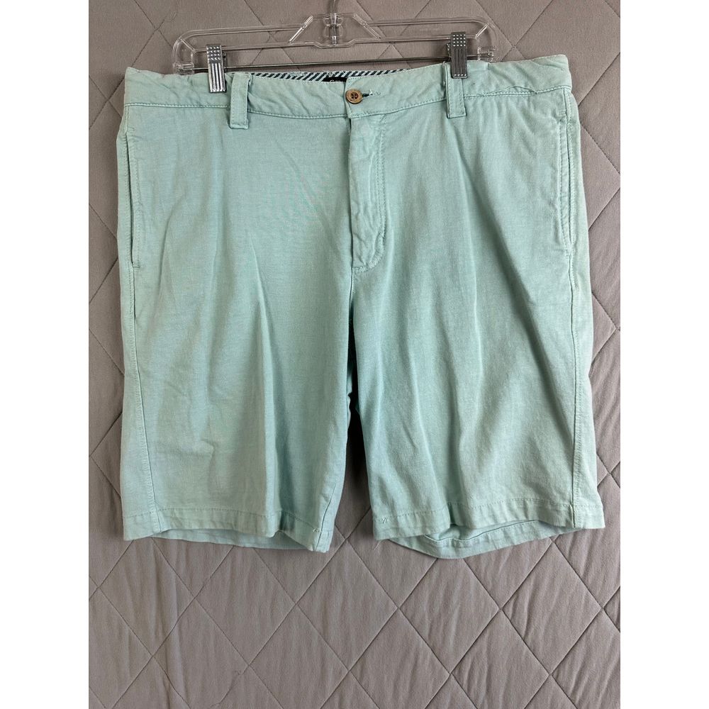 Gray Earth Shorts Men's 38 Teal‎